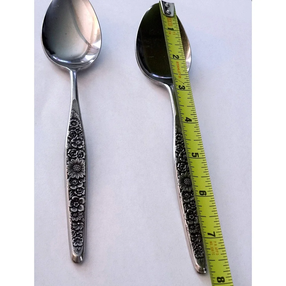 Interpur‎ Jardinera Flatware Stainless Silverware Vintage Lot 2 Tablespoons MCM